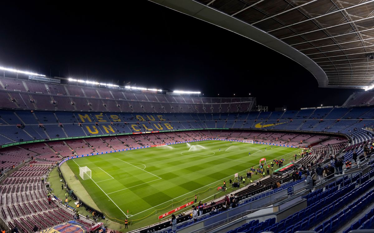 FC Barcelona implements the 'Safety and Control Protocol for opposition fans' for the game against Manchester United