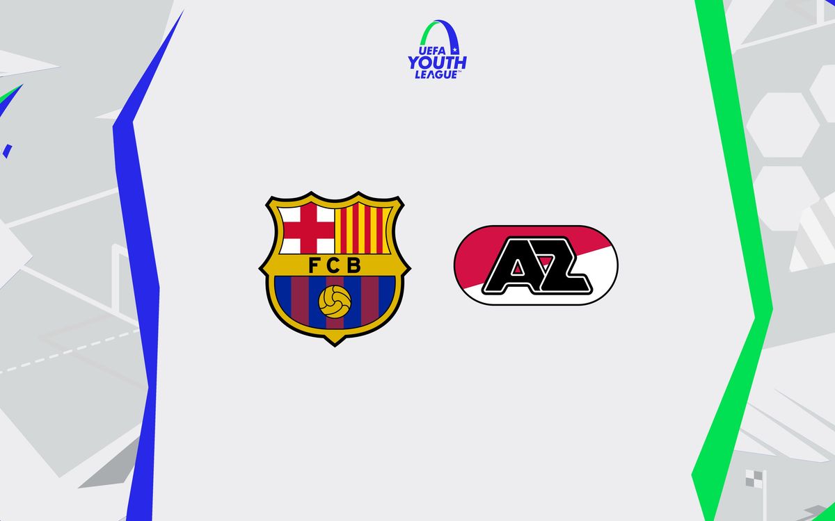 Barça to face AZ Alkmaar in UEFA Youth League last 16