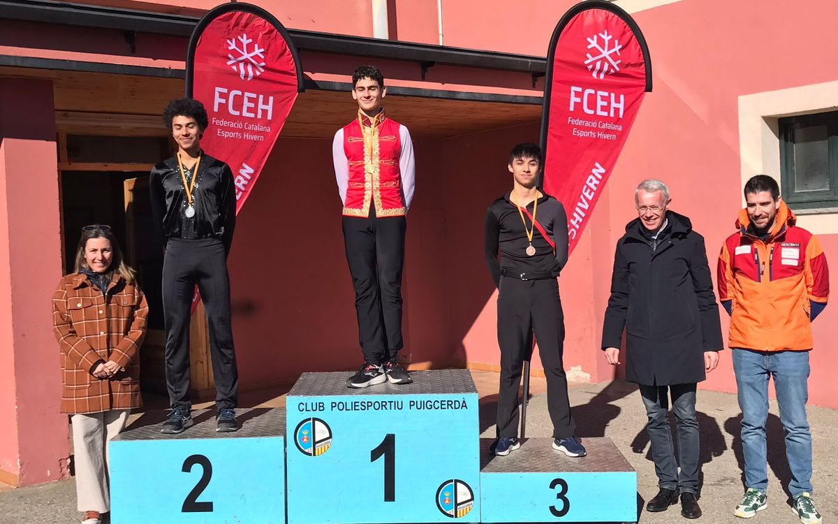 Grans resultats a la Copa Puigcerdà de patinatge artístic