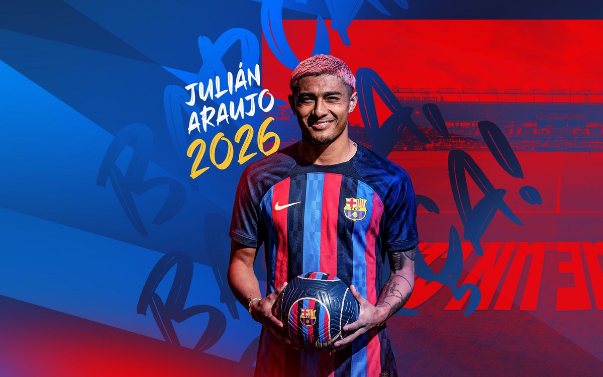 Julián Araujo joins Barça Atlètic