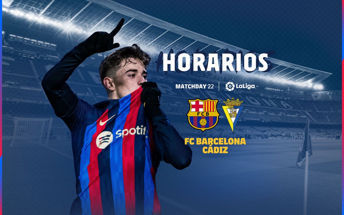 ¿Cuándo y dónde ver el FC Barcelona - Cádiz?