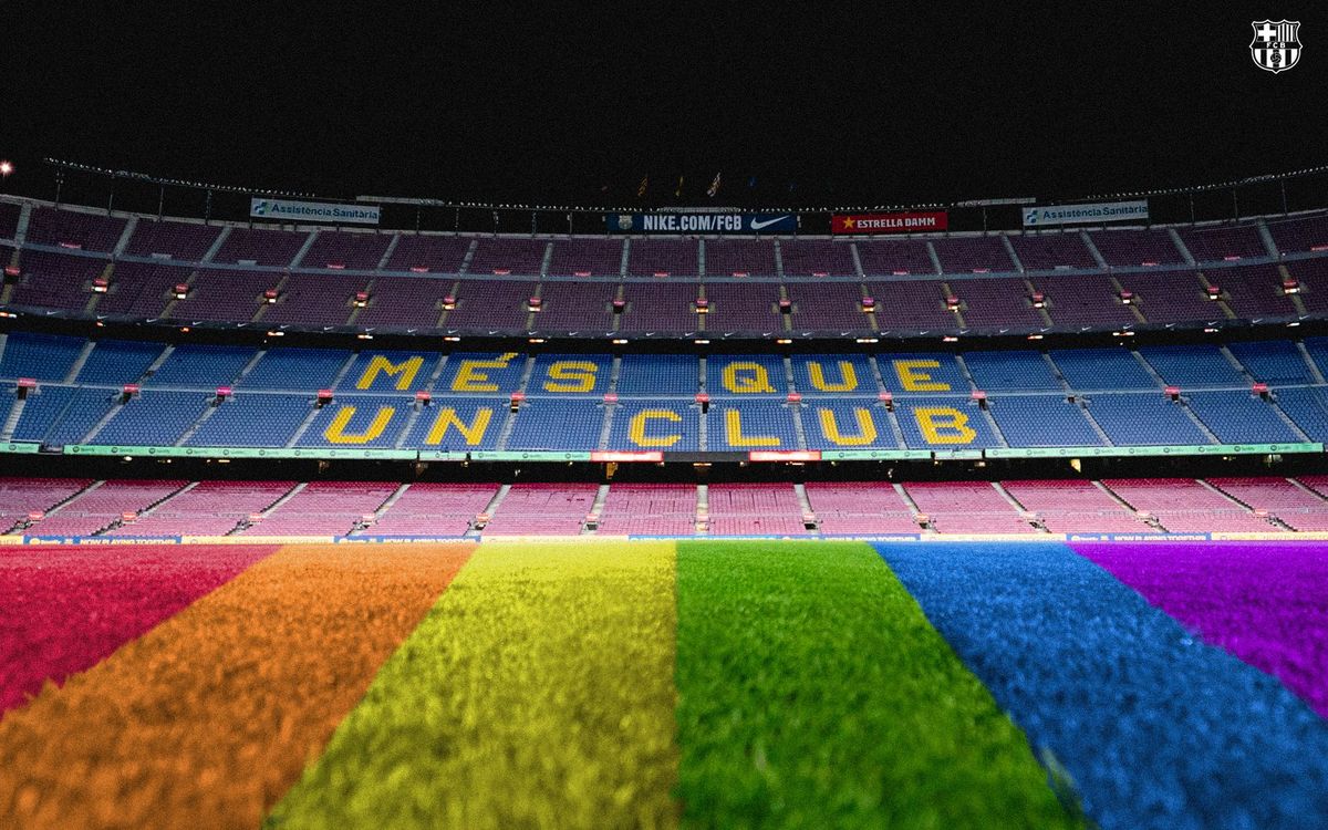El Barça celebra el Día contra la LGTBI-fobia en el Deporte con una jornada multideportiva