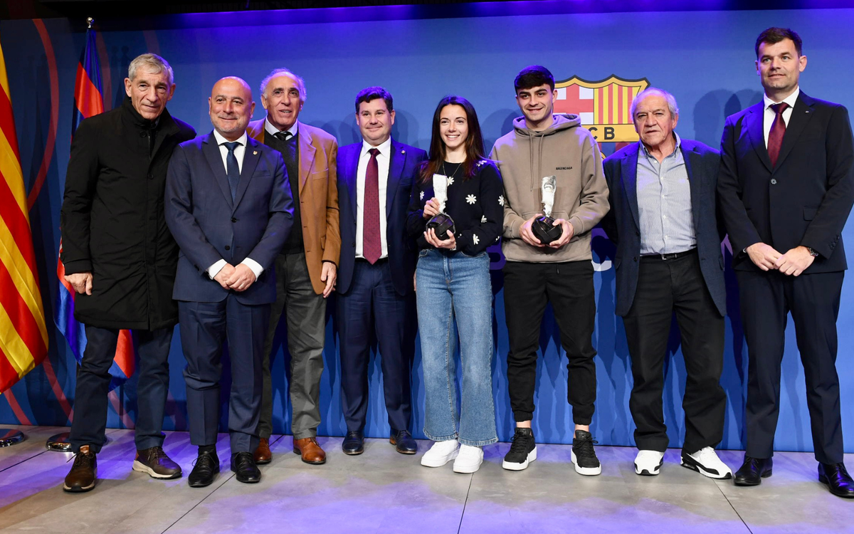Aitana and Pedri already have the Barça Players Award