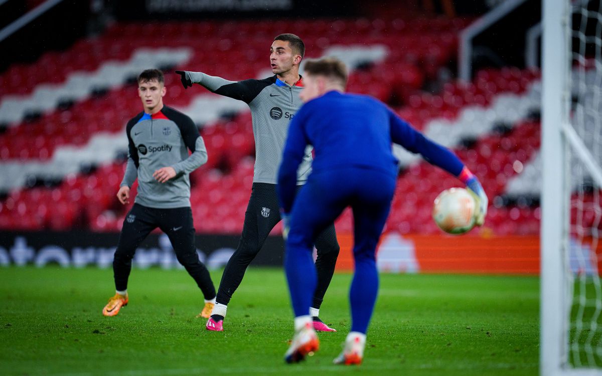 All the build up to FC Barcelona v Manchester United