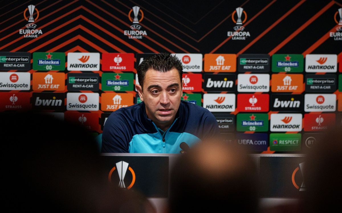 Xavi looking for 'passion' against Manchester United