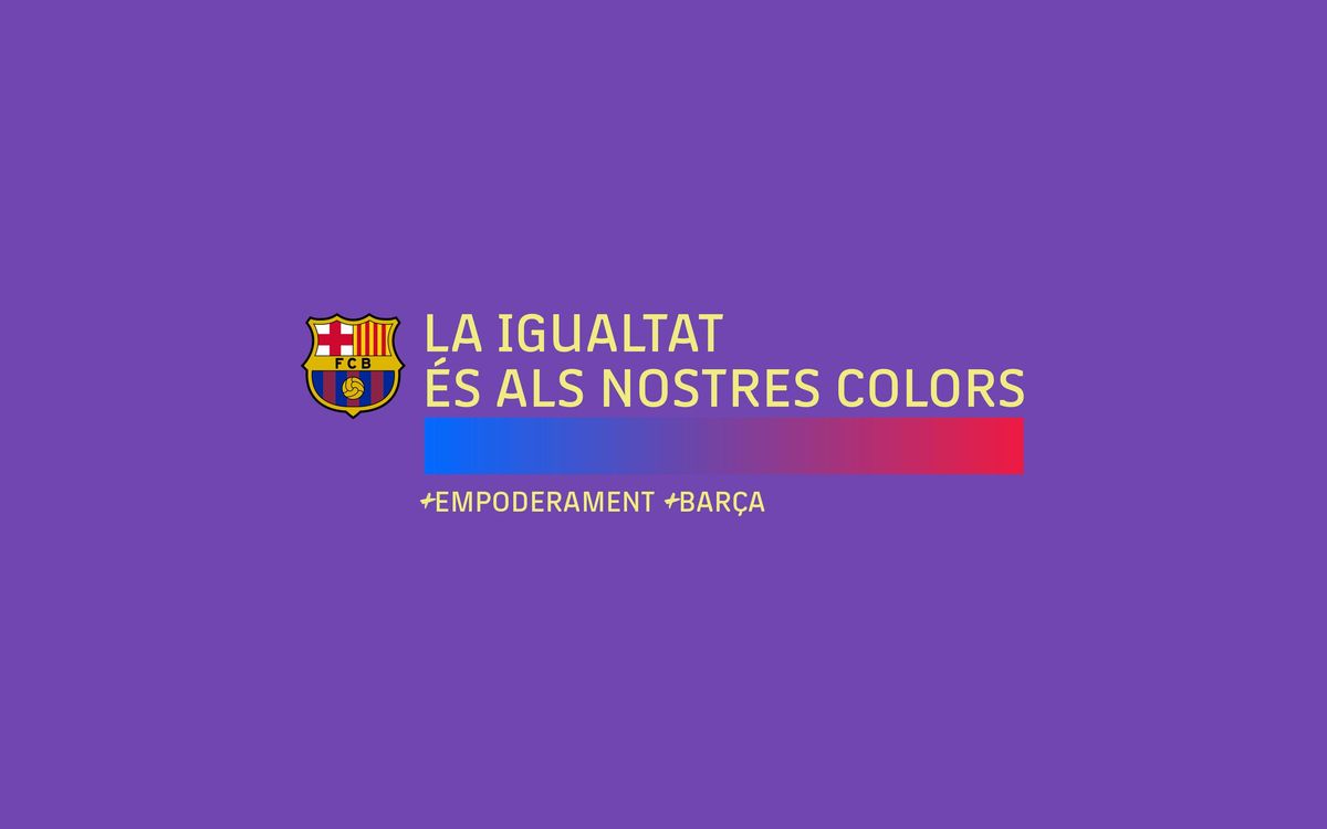 El FC Barcelona presenta un nou color oficial, el 'Lila Barça', per reivindicar la igualtat en el Dia Internacional de les Dones