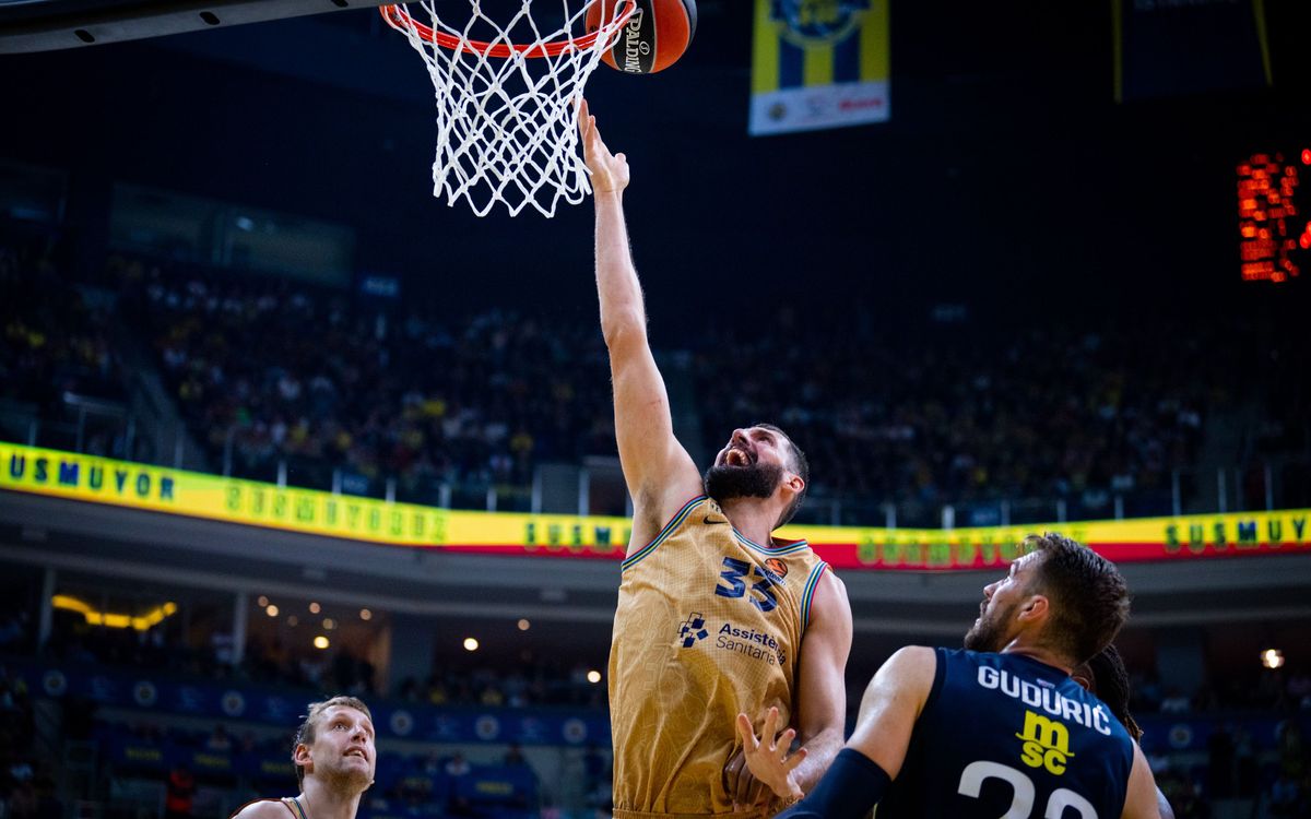 Fenerbahce 81-73 Barça: Victory out of reach in Istanbul