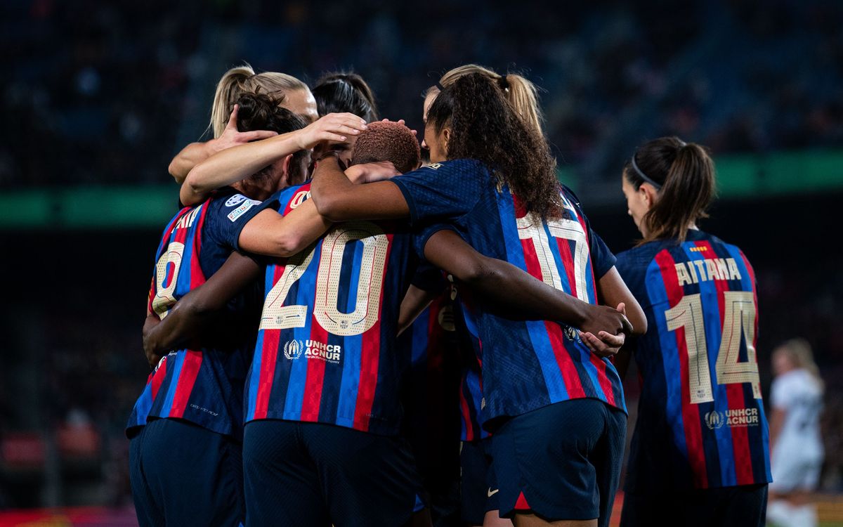 Free ticket for penyes for Barça v Roma in Women's Champions League