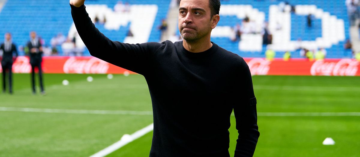 Xavi's seventh Clásico, but the first at Spotify Camp Nou