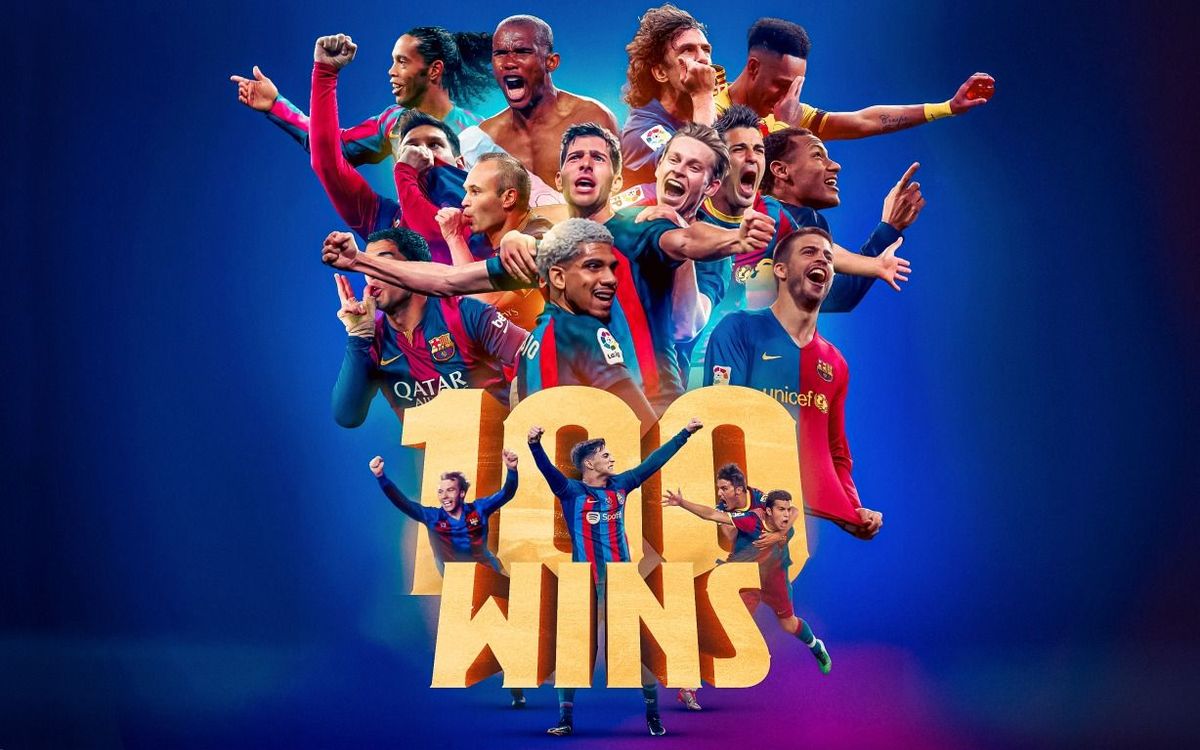 El Barça alcanza las 100 victorias en los Clásicos
