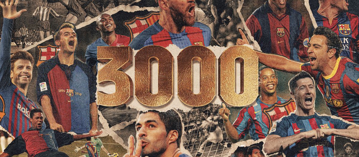 Kessie scores goal number 3,000 at Spotify Camp Nou in La Liga