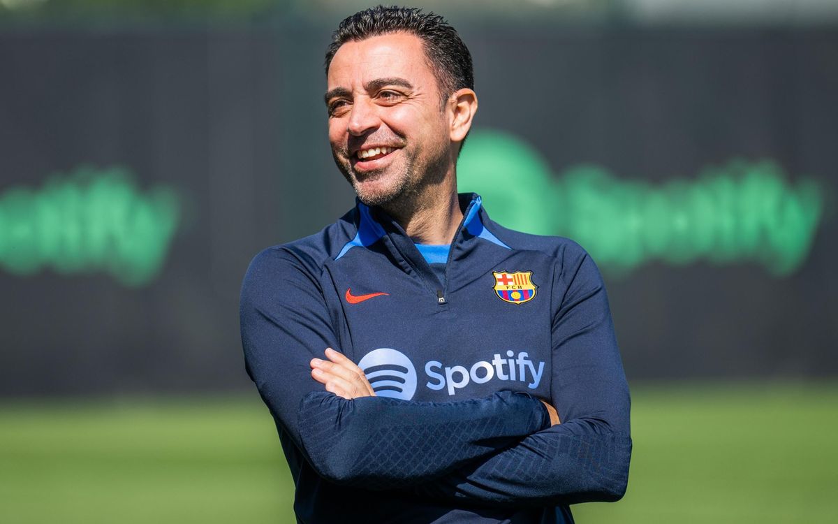 All smiles at post-Clásico training