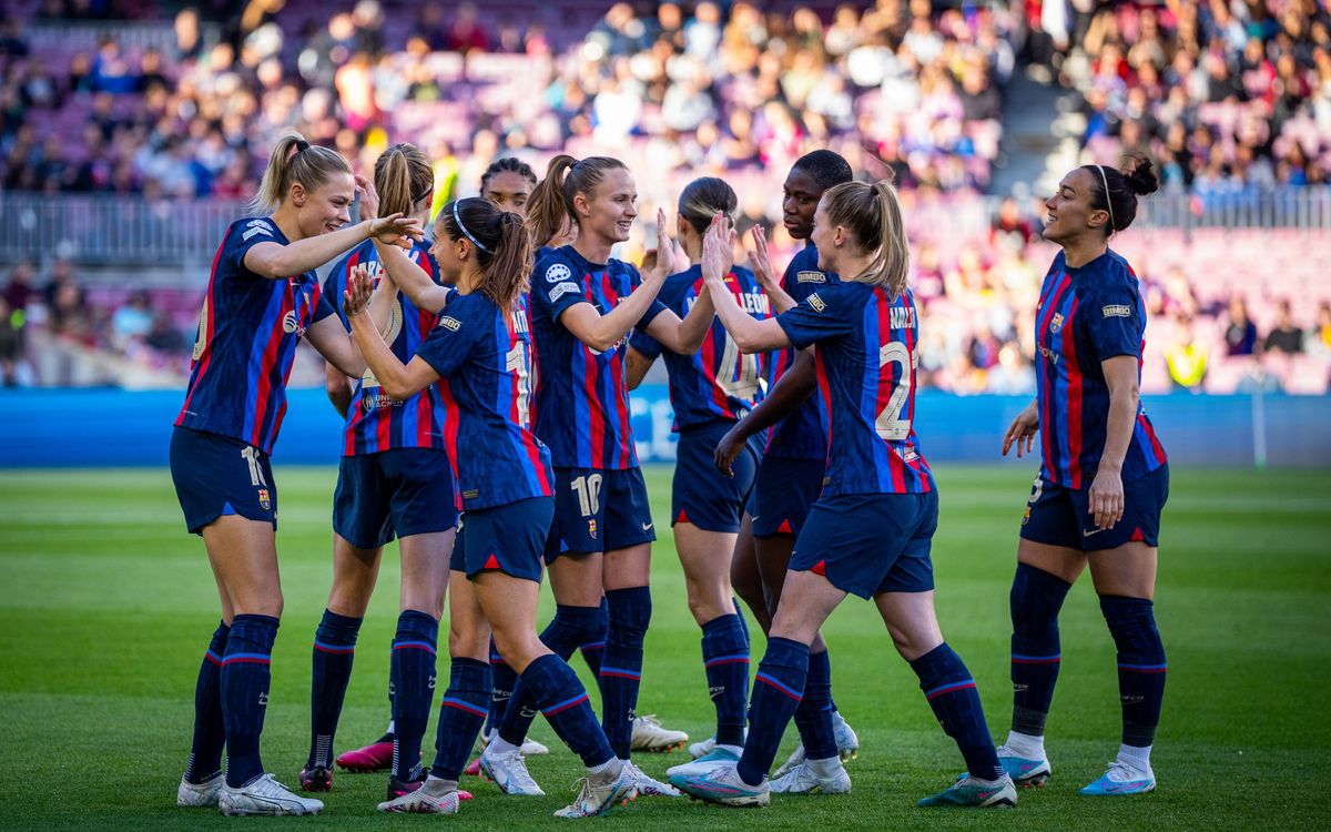 Barça Women 5-1 Roma Femminile: Semifinal bound after a dominant display