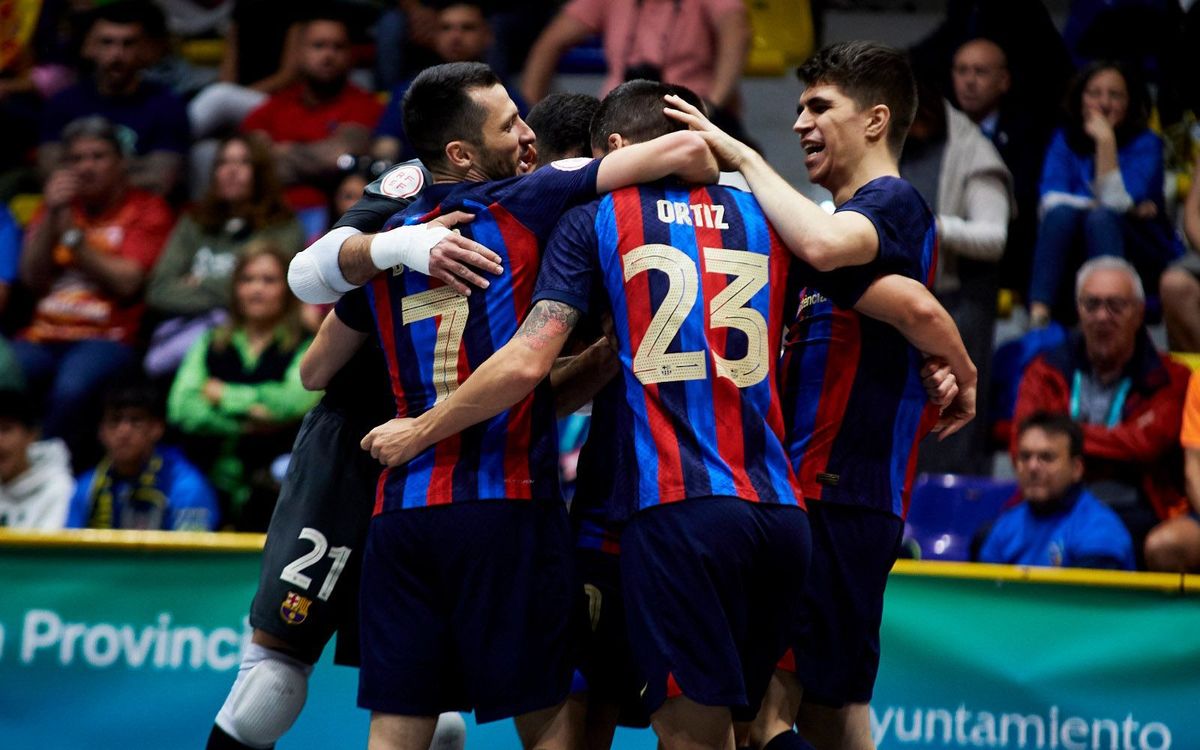 Palma Futsal - Barça: La lesión de Lozano empaña el acceso a la final de Copa (1-5)