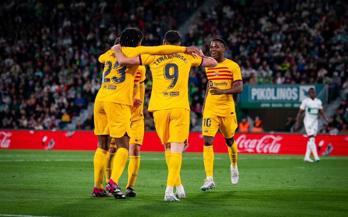 Elx - FC Barcelona: Un líder sense fre (0-4)