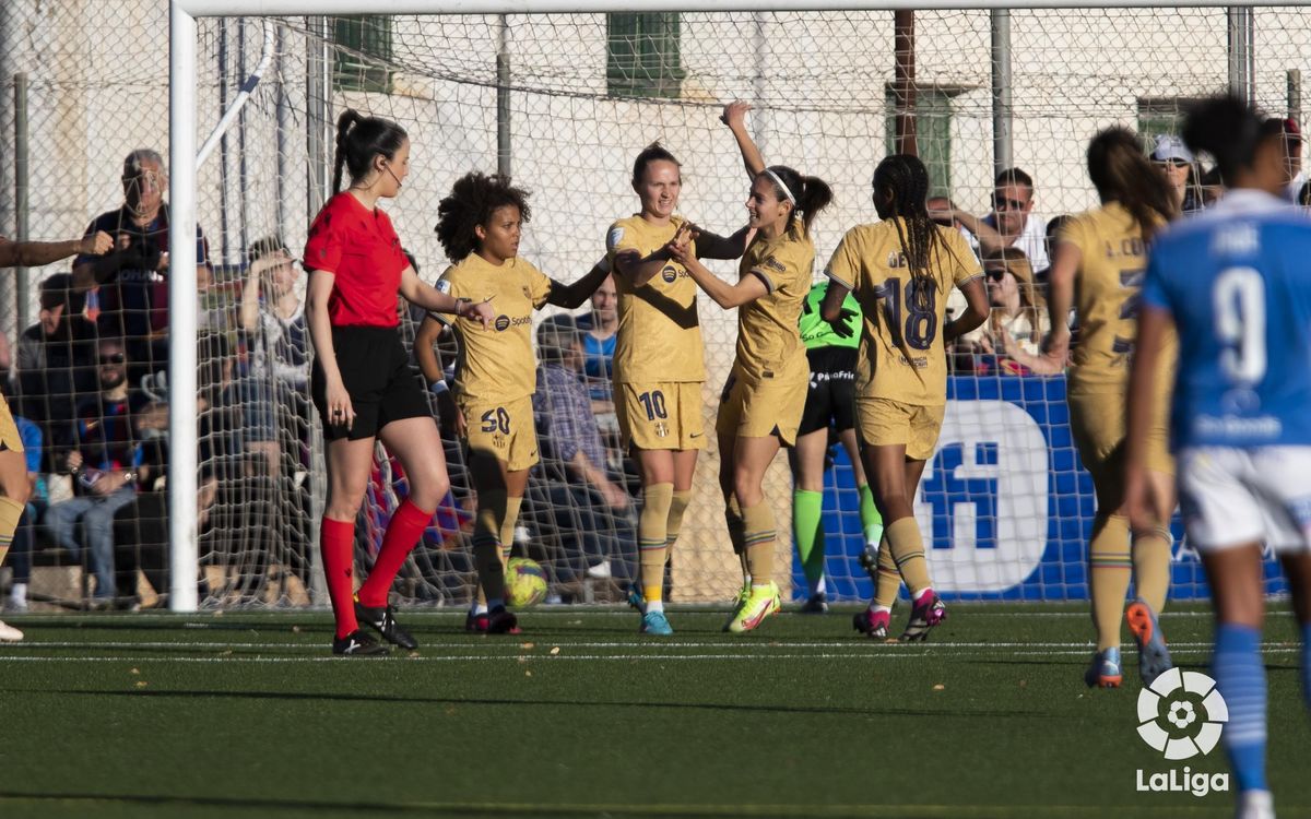 Alhama CF 0-2 Barça Women: The wins keep coming