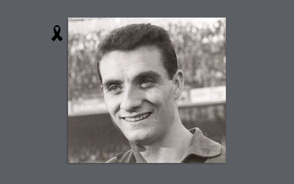 Death of Josep Maria Fusté, FC Barcelona legend of the sixties
