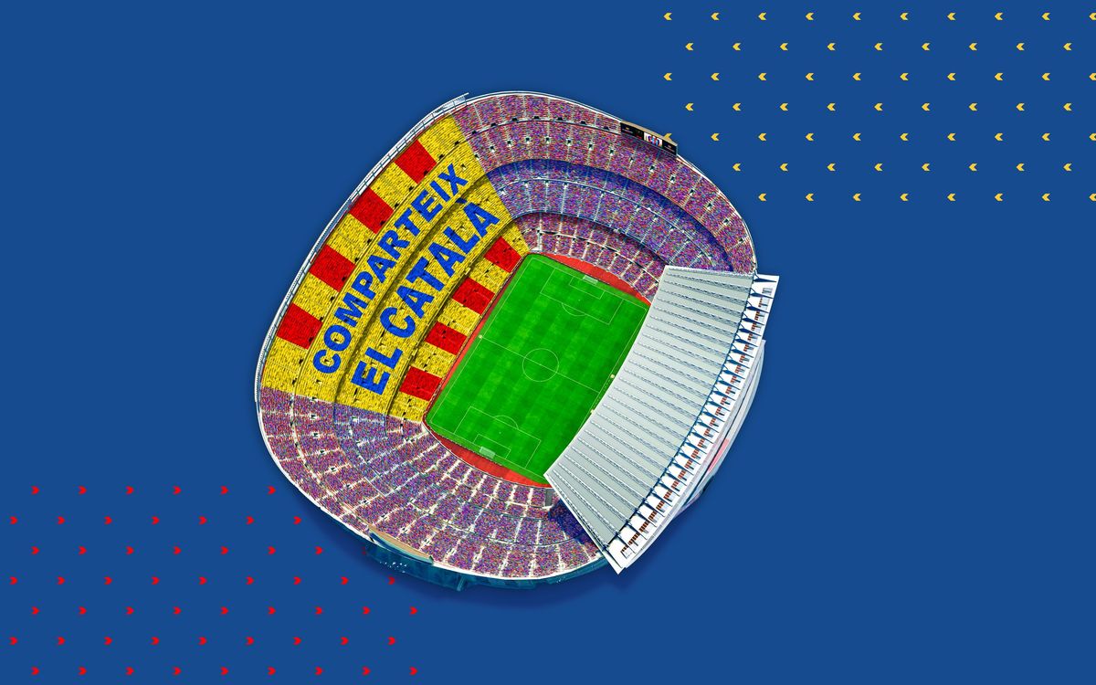 El Barça i Òmnium donen visibilitat a la campanya en favor del català a l’esport