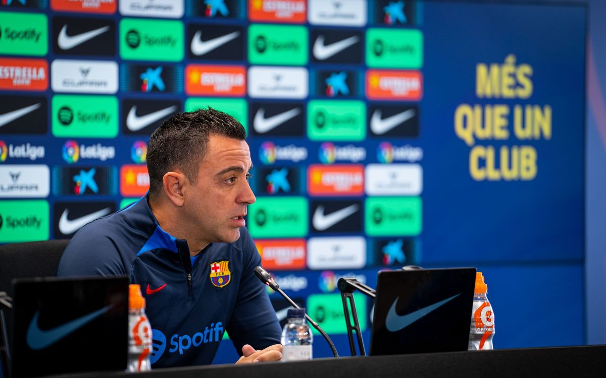 Xavi says 'It's time to show who we are again'