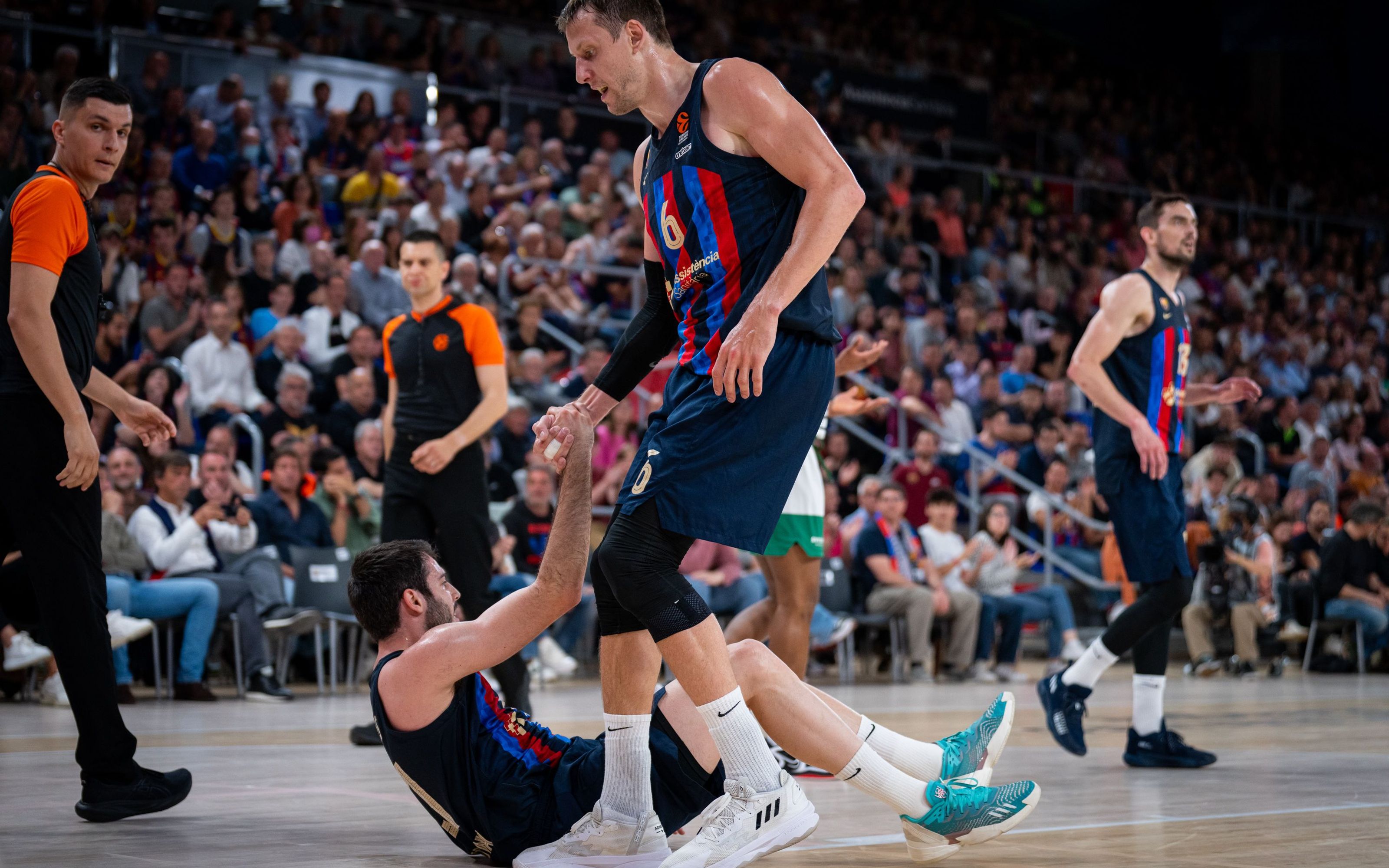 Photos from the win over Zalgiris