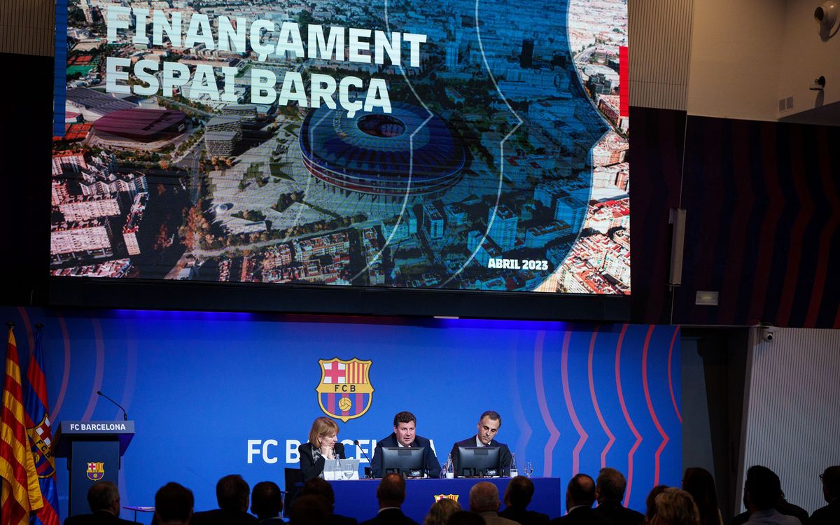 Most important finance project in FC Barcelona history set in motion