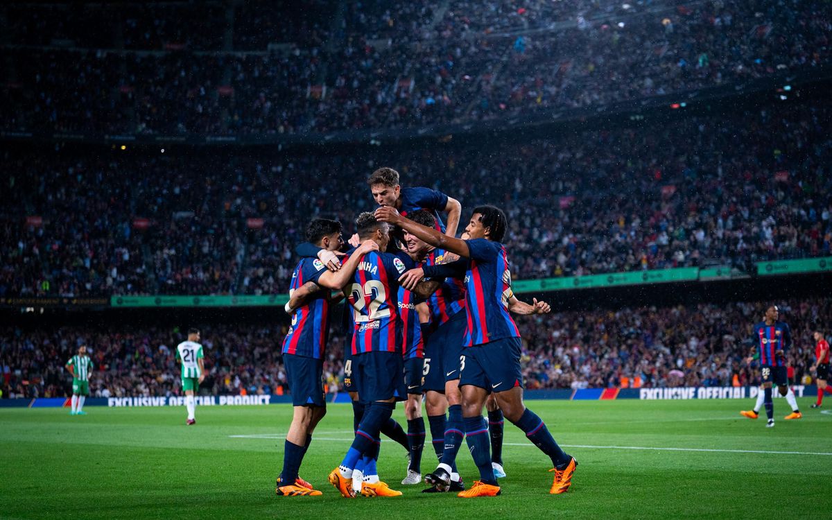 FC Barcelona 4-0 Real Betis: Closing in on the title