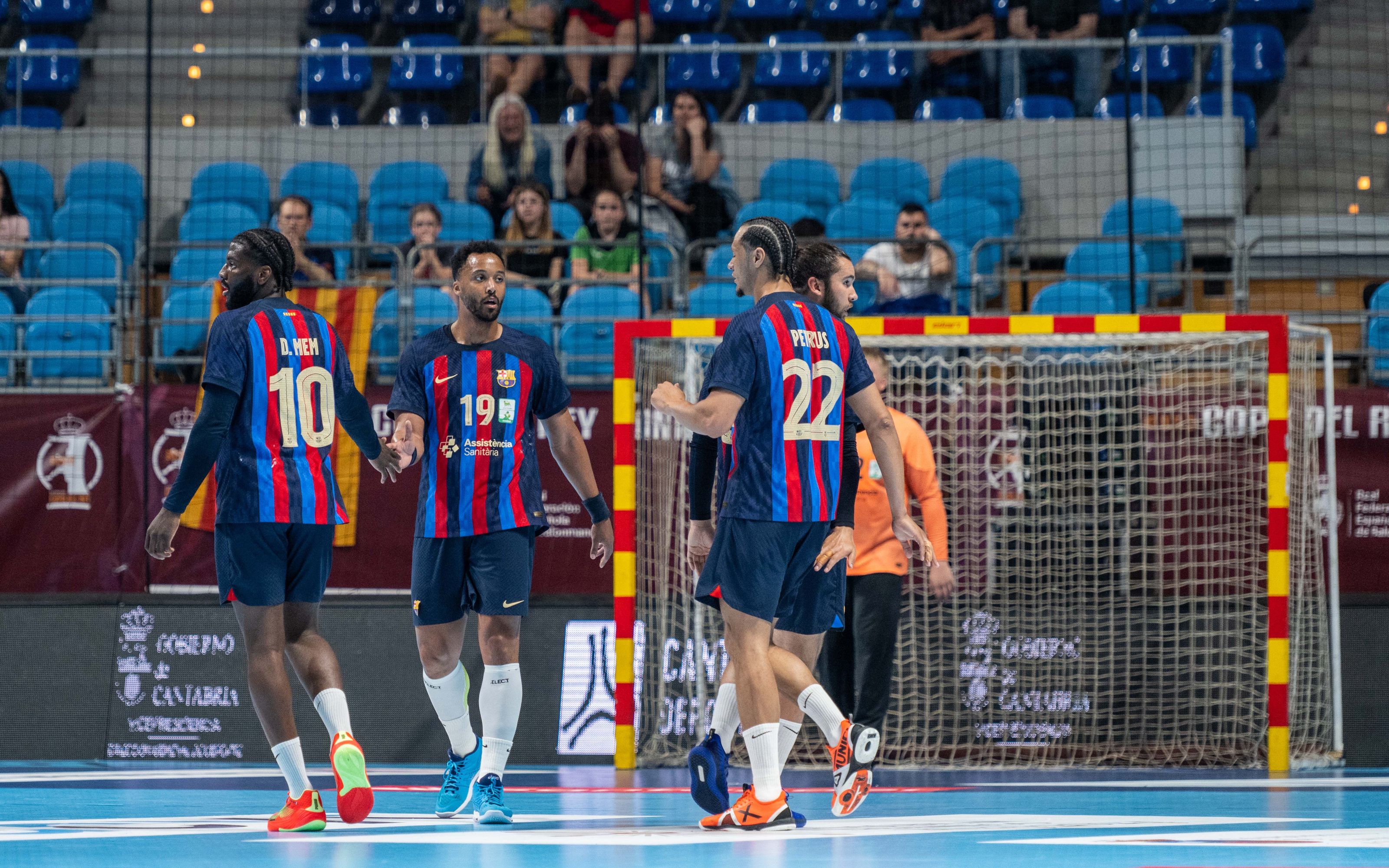 El Barça de handbol, campeon de la Copa del Rey