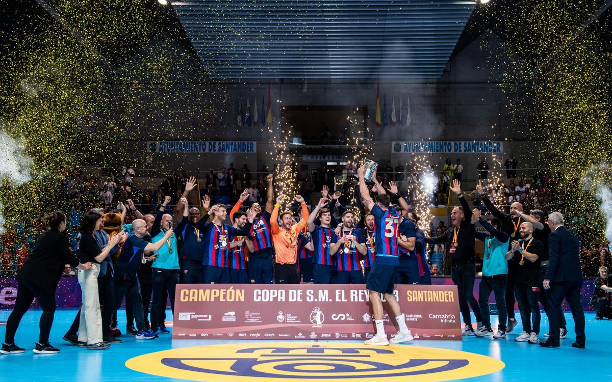 Barça 34-23 Logroño: Copa del Rey champions!