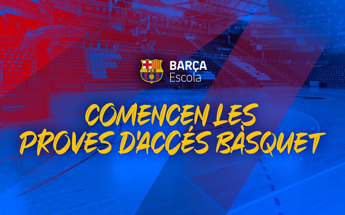 Obertes les inscripcions a les Barça Escola de Basket i Futsal