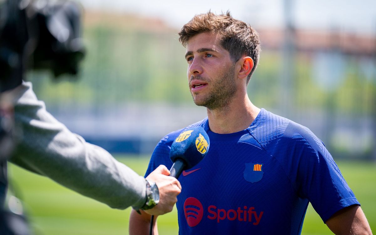 Los capitanes del Barça valoran el adiós de Sergio Busquets
