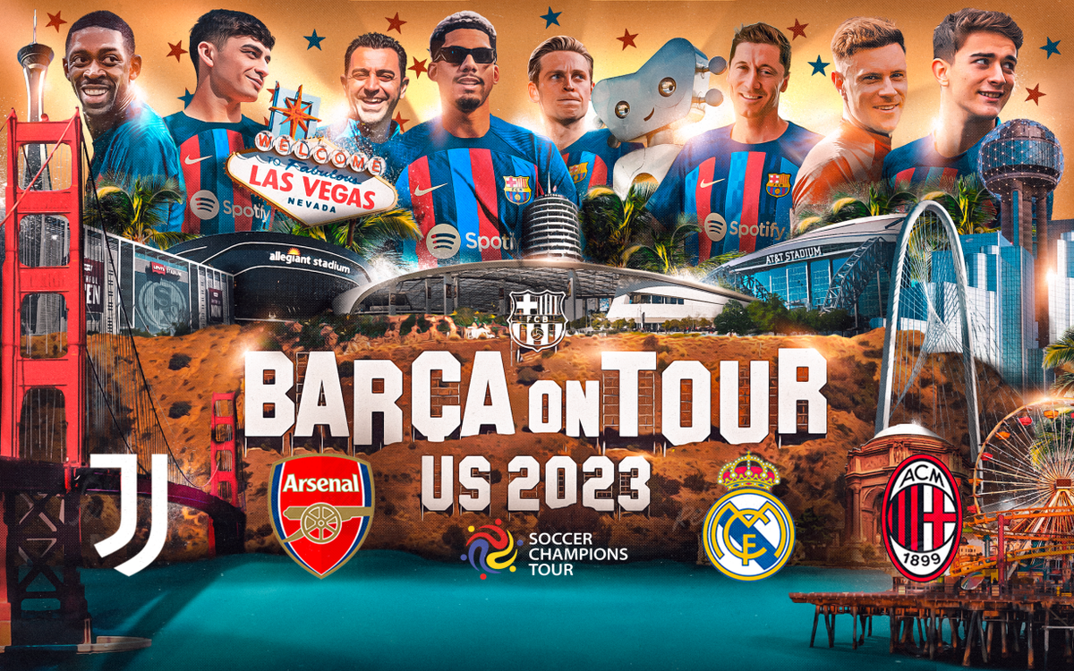 FC Barcelona return to the United States for preseason tour