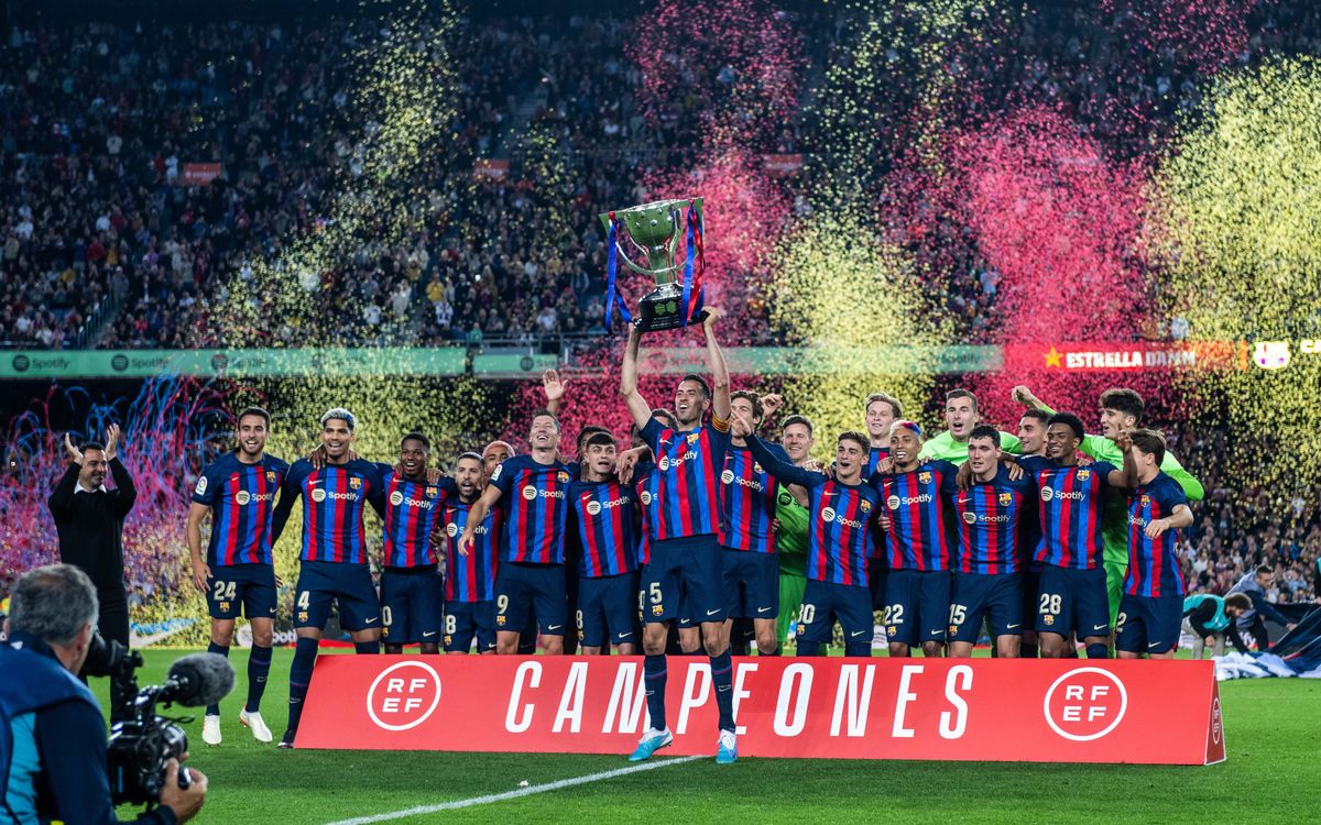 Le Spotify Camp Nou fête ses champions