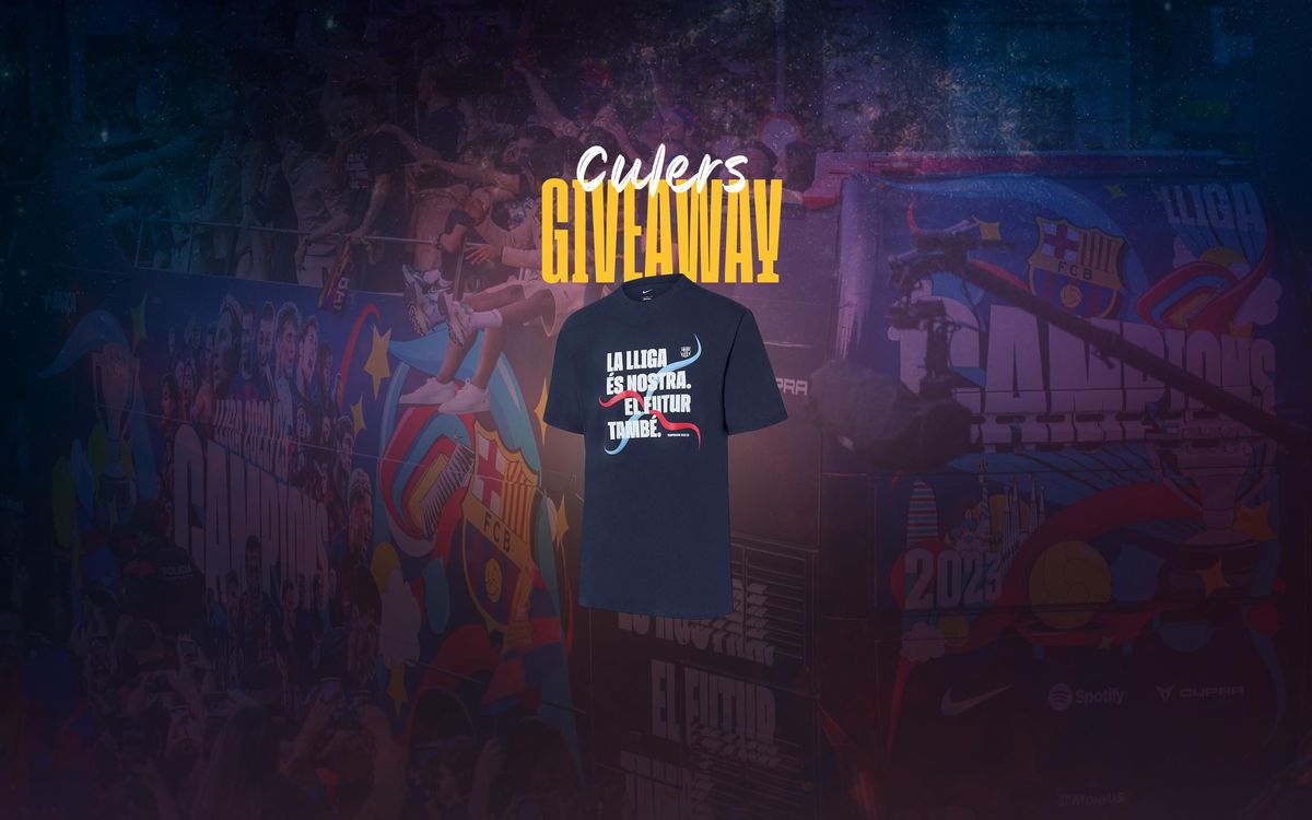 The league is ours and the champions t-shirt could be yours!