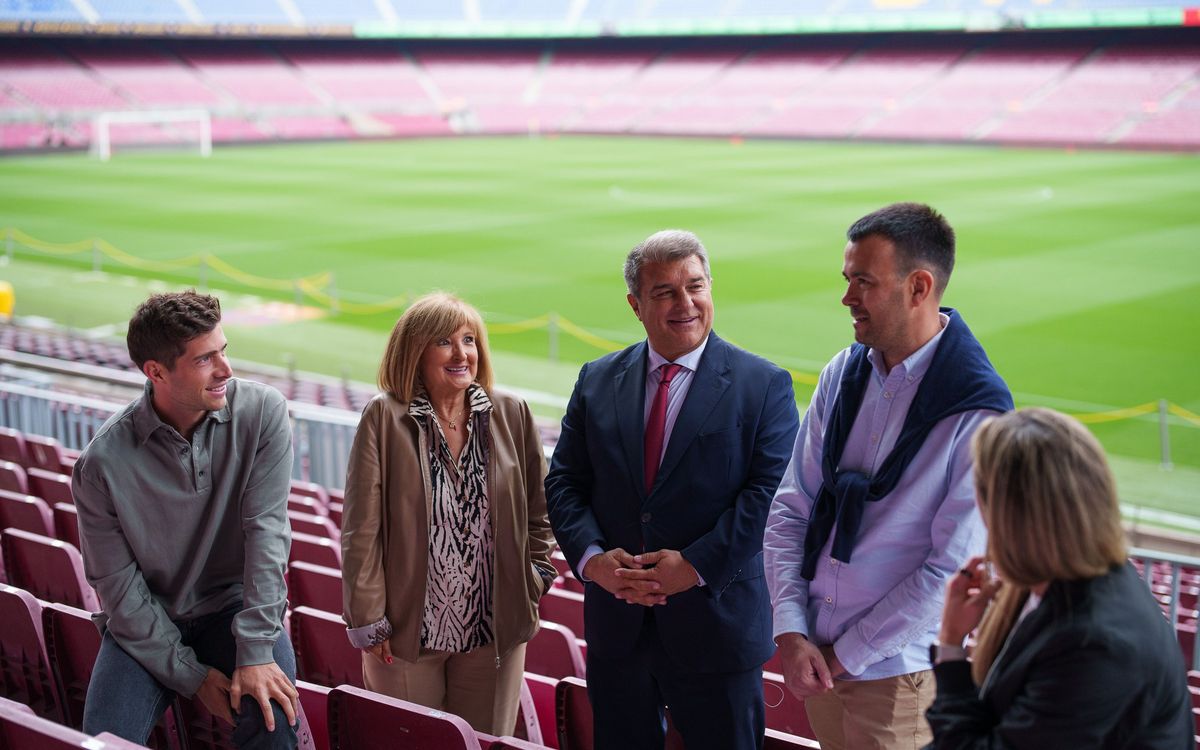 FC Barcelona bids farewell to Spotify Camp Nou saying #FinsAviatSCN