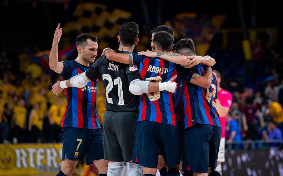 Barça - Valdepeñas: El primer punto, en el saco (5-2)