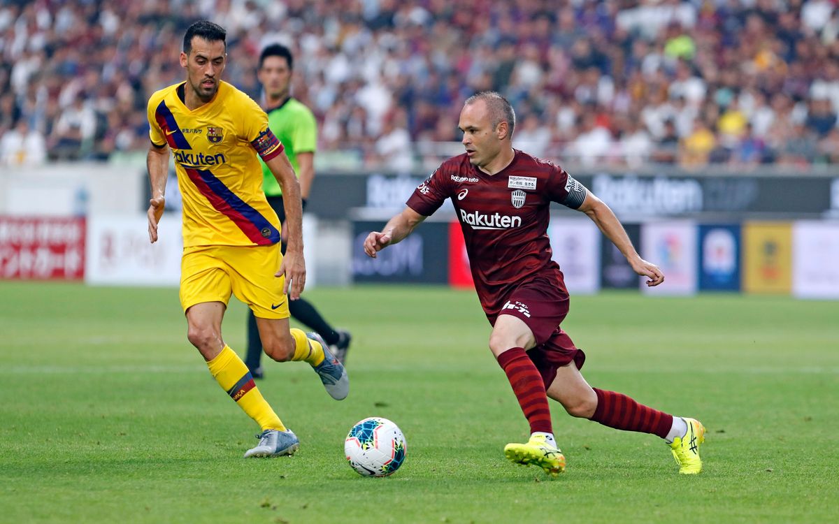 Special game for Iniesta in Tokyo