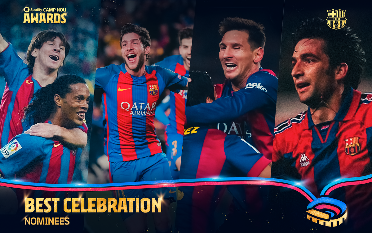 Which has been the best celebration at Spotify Camp Nou?