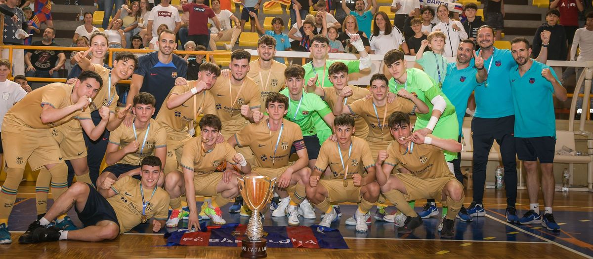 ¡El Juvenil gana la Copa Cataluña!