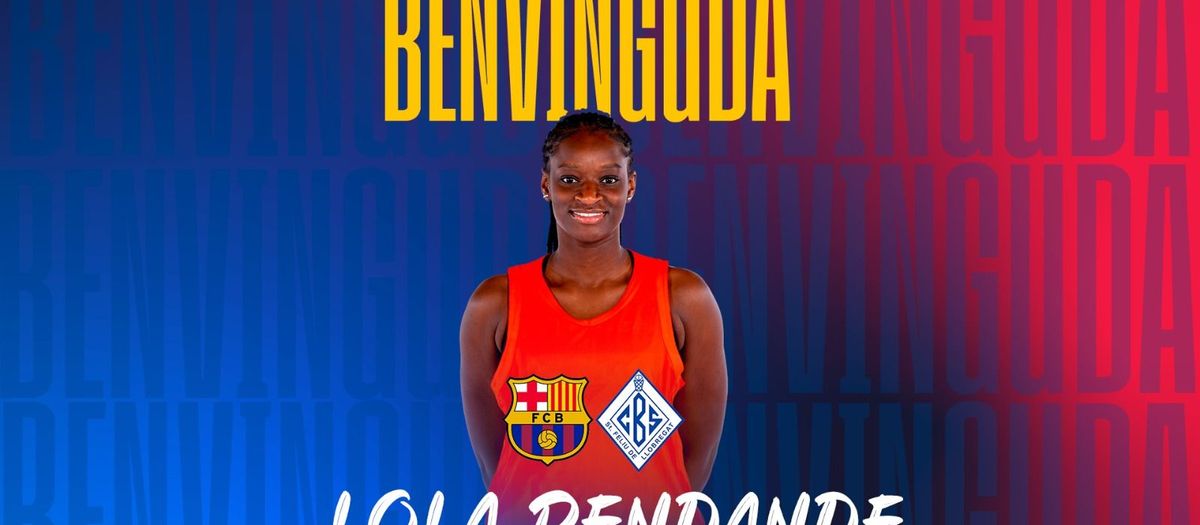 Lola Pendande, primer fichaje del Barça CBS 2023/24