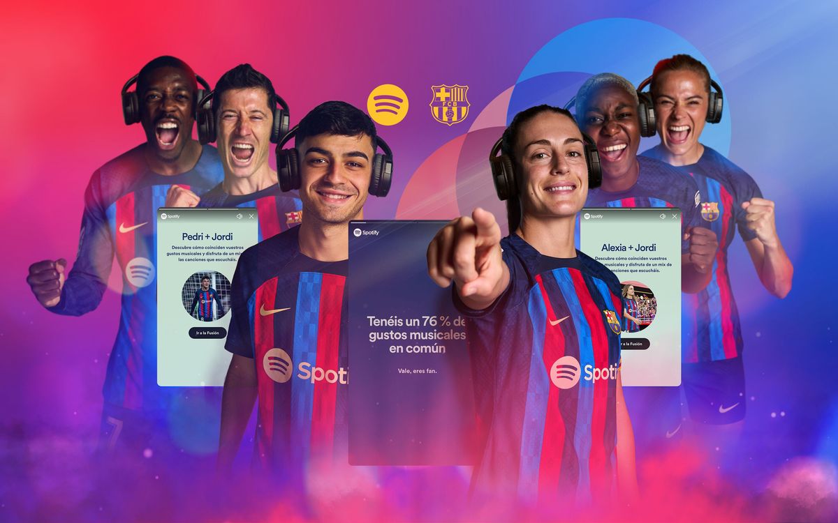 Compara tus gustos musicales con los de los jugadores y jugadoras del Barça