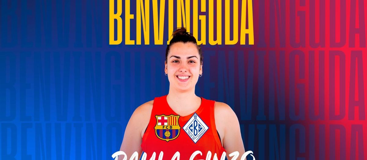 Paula Ginzo, nueva jugadora del Barça CBS