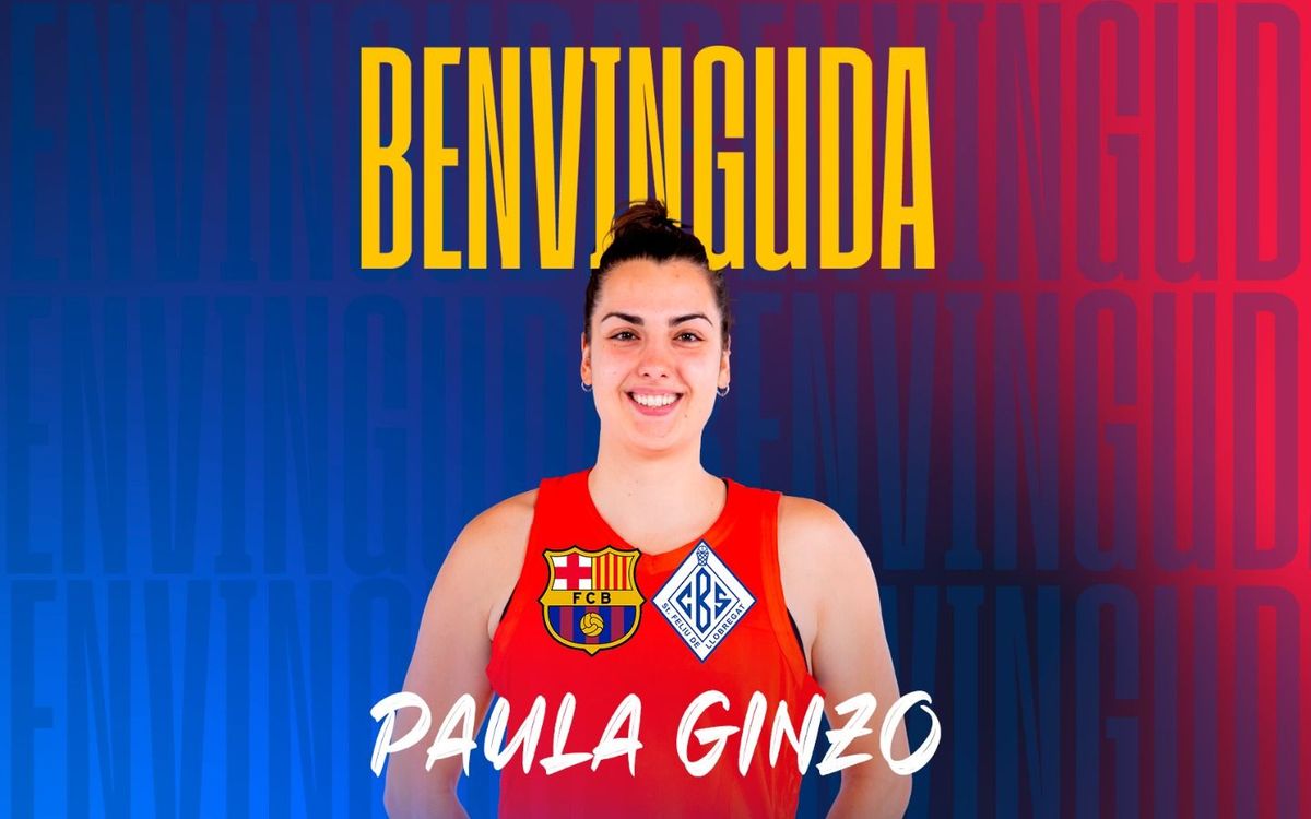 Paula Ginzo, nova jugadora del Barça CBS