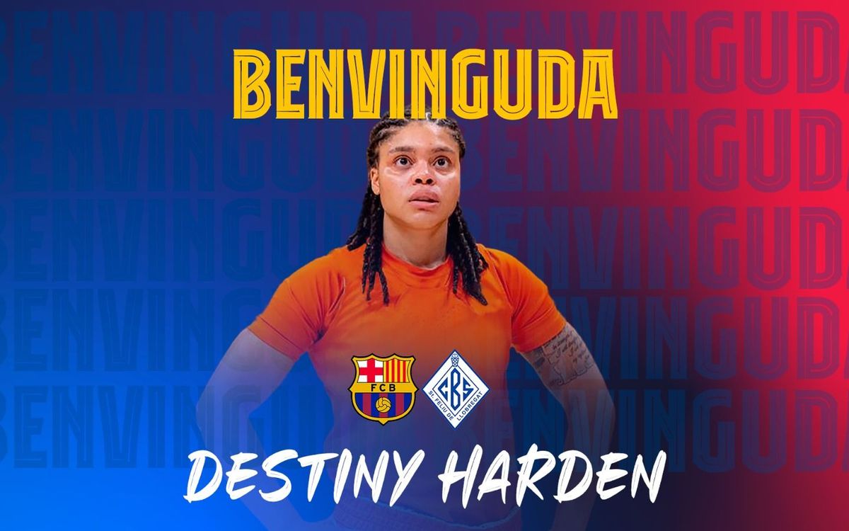 El Barça CBS incorpora a la poderosa aler Destiny Harden