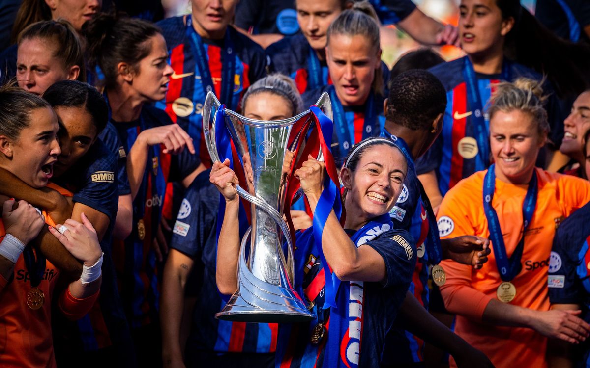 Aitana named Champions League player of the season