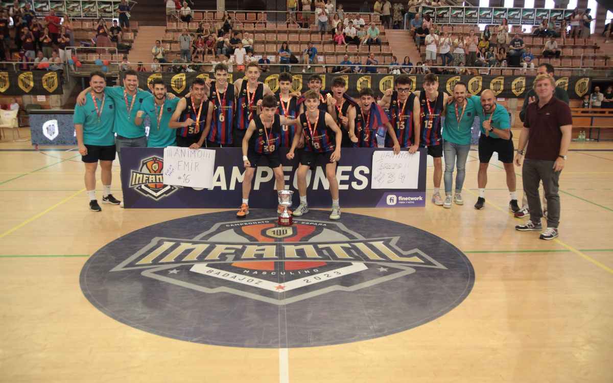 El Infantil A, campeón de España en Badajoz