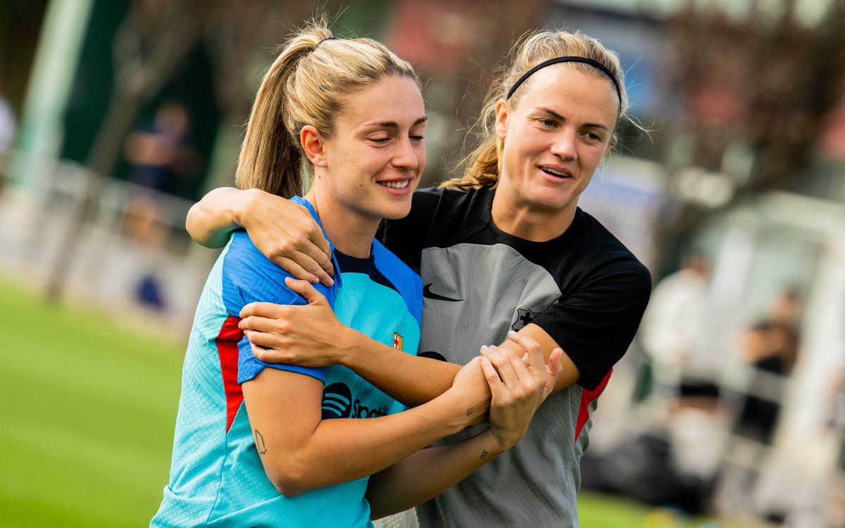 Nueve jugadoras del Barça, en la prelista mundialista de la selección española