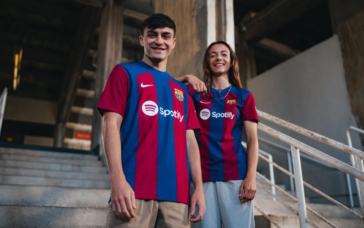 El Barça se inspira en su equipo femenino para la camiseta de la temporada 2023/24