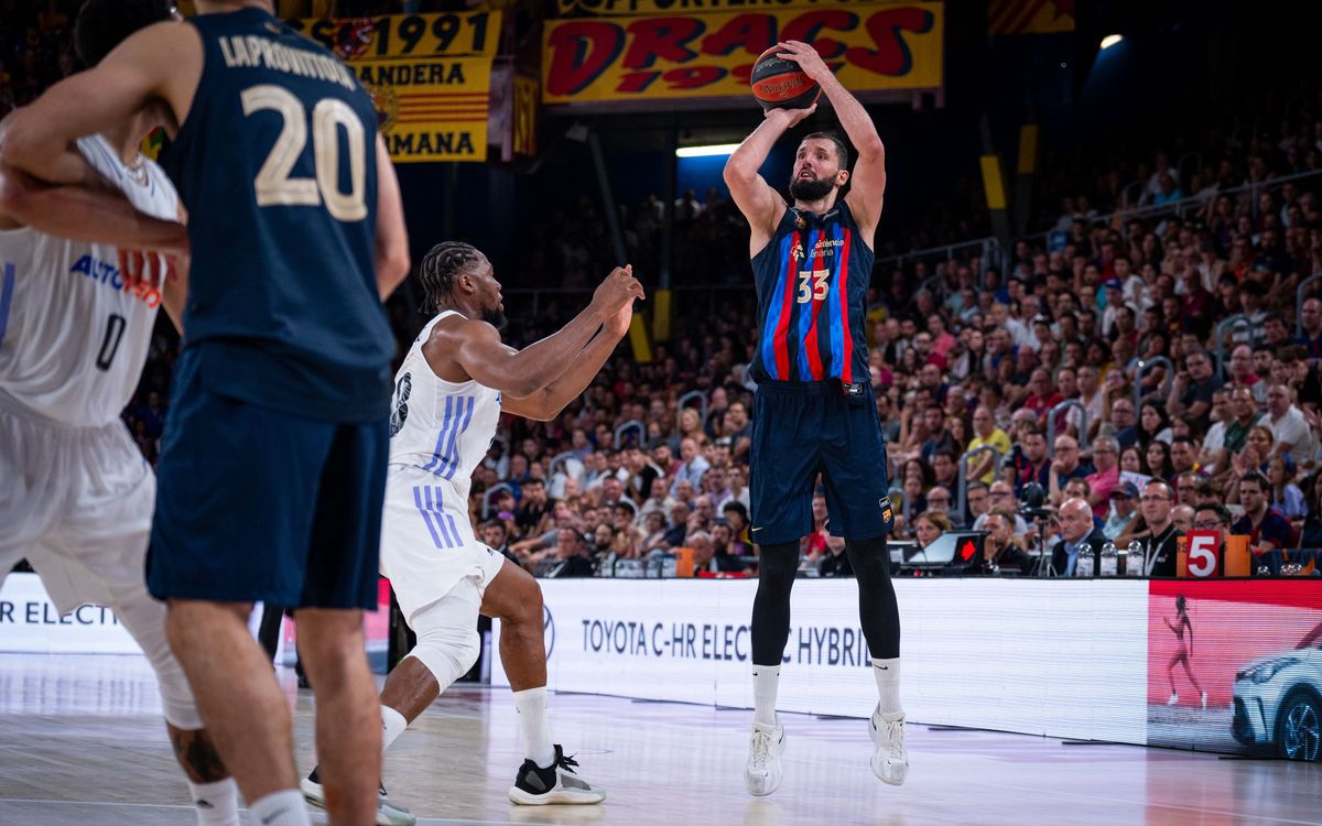 Barça 86-85 Madrid: One win away from the title