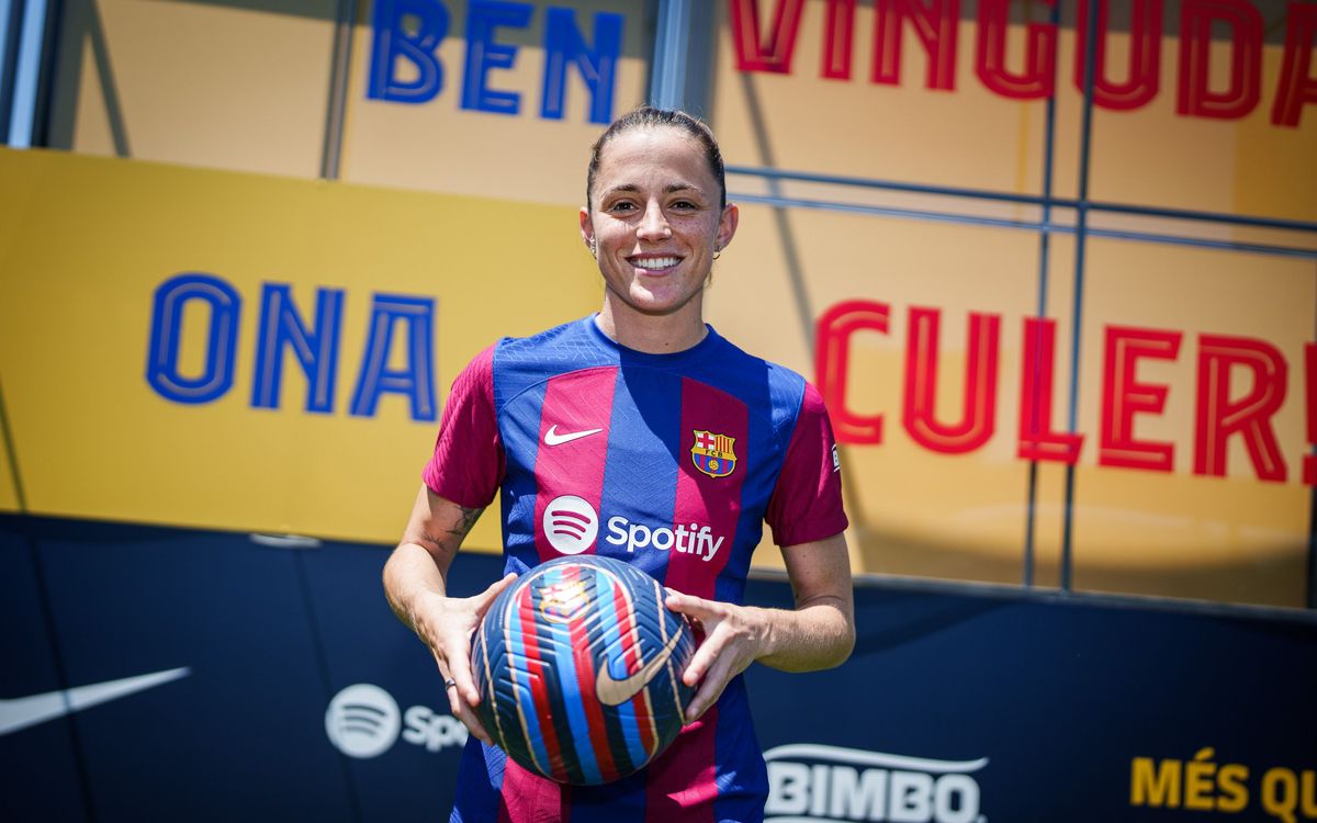 Ona Batlle, de retour au Barça Féminin !