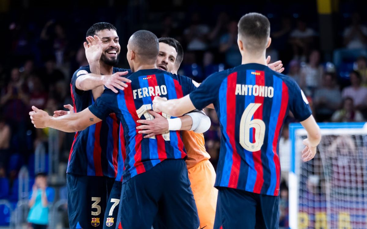 Barça - Jaén: A un triomf del títol de Lliga (5-2)